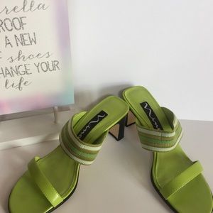 Nina. Strappy Heels size 8 1/2M.
